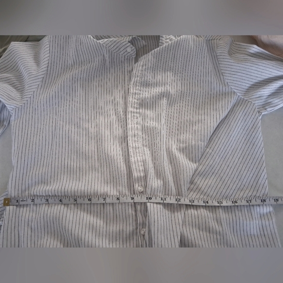 Heartloom/ Felix Shirt Dress/ MIDI/ Tie Waist/ Size US L - Picture 14 of 14